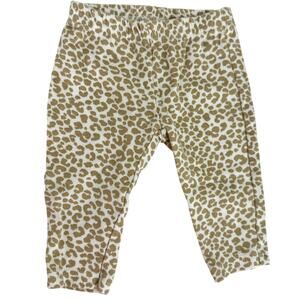 Carter’s JOY Tan Cheetah Print Leggings Pants Size 3 Months